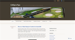 Desktop Screenshot of cadprotips.com